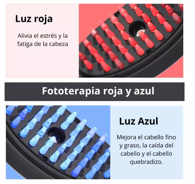 CEPILLO MASAJEADOR CAPILAR RESTAURADOR INTELIGENTE®+  ENVIO GRATIS