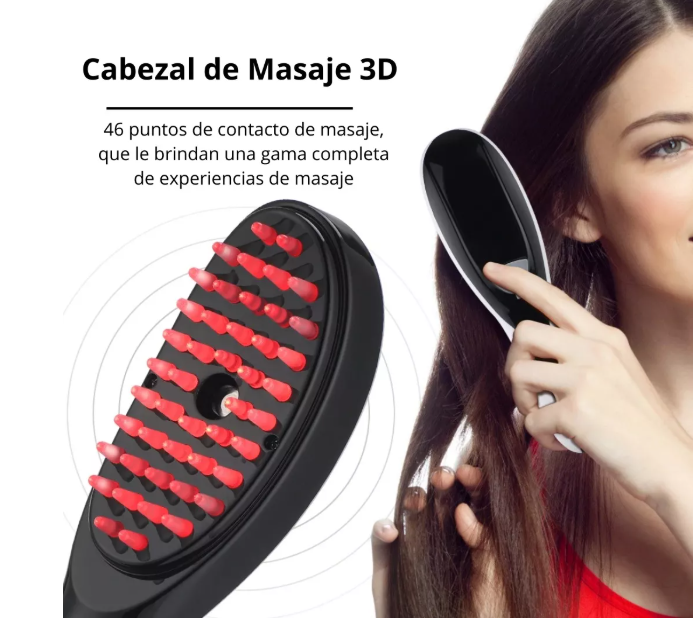 CEPILLO MASAJEADOR CAPILAR RESTAURADOR INTELIGENTE®+  ENVIO GRATIS